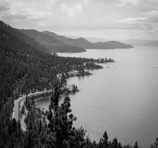 coastline view from the top